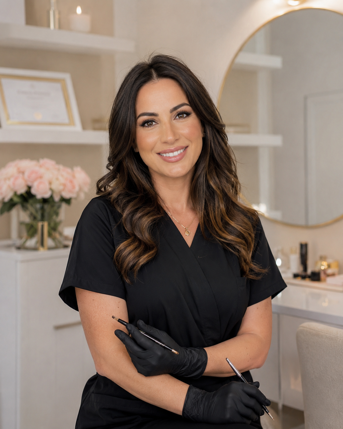 Beauty expert portrait